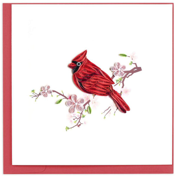 Card-quilled-Cardinal
