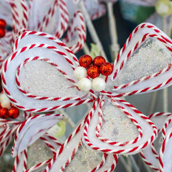 Holiday Floral Picks Stems and Ornaments