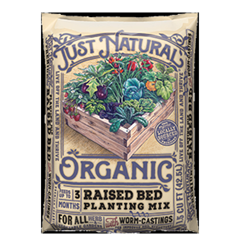 Soil - Organic Raised Bed Garden Soil 1.5 Cubic Foot - Sugar Creek Gardens