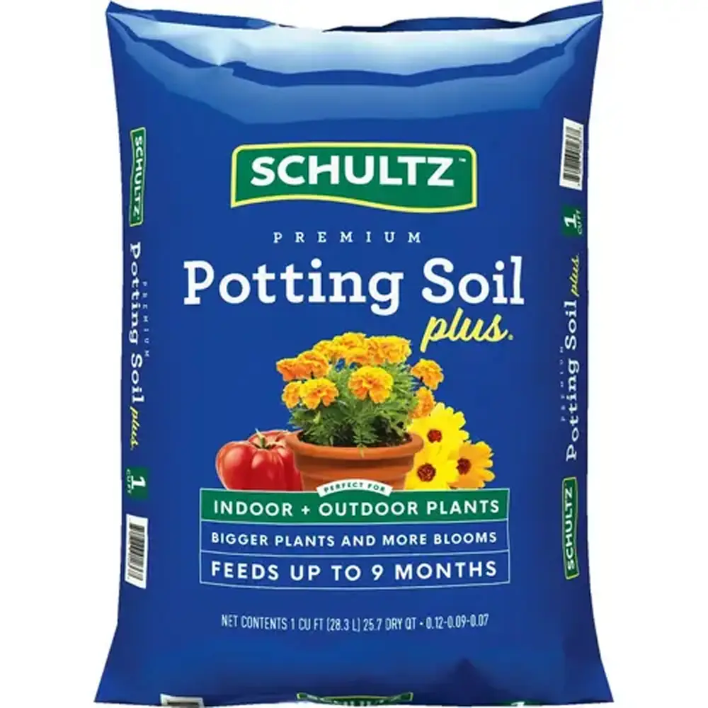Potting Soil - Schultz Premium Potting Soil Plus- Sugar Creek Gardens  Missouri Nursery